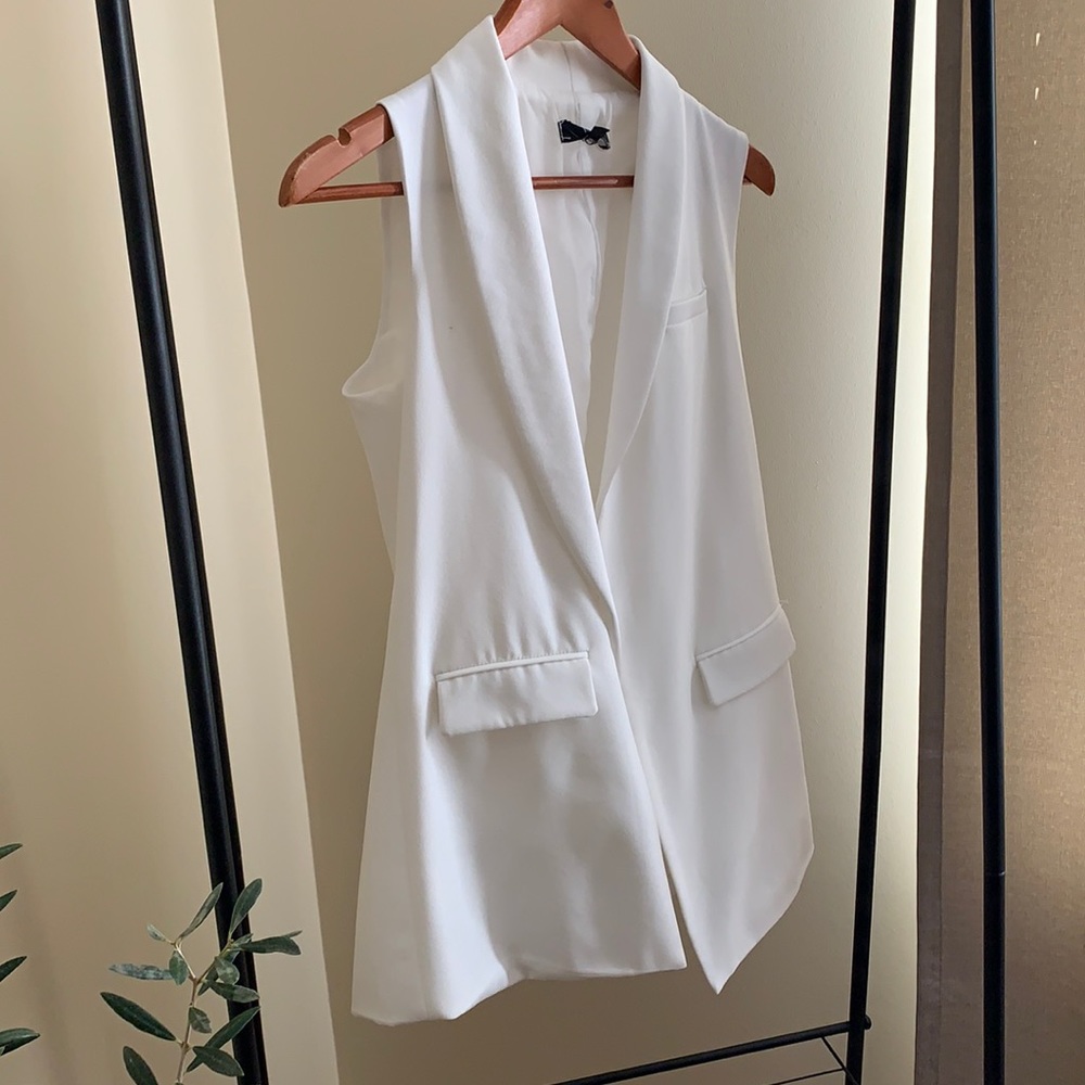 SOLD-White vest
